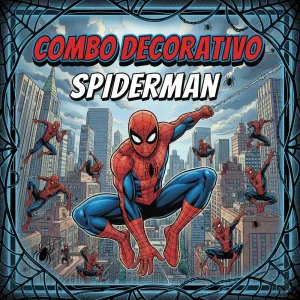 Combo de cumpleaños Spiderman