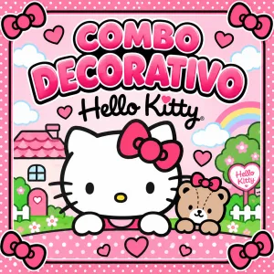 Combo de cumpleaños Hello Kitty