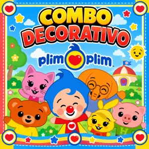 Combo de cumpleaños Plim Plim
