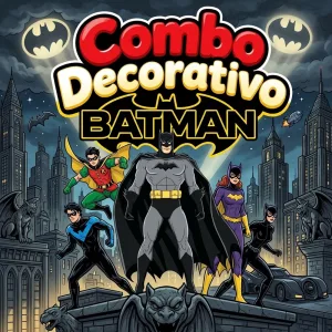 Combo de cumpleaños Batman