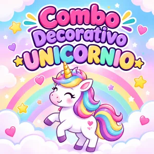 Combo de cumpleaños Unicornio